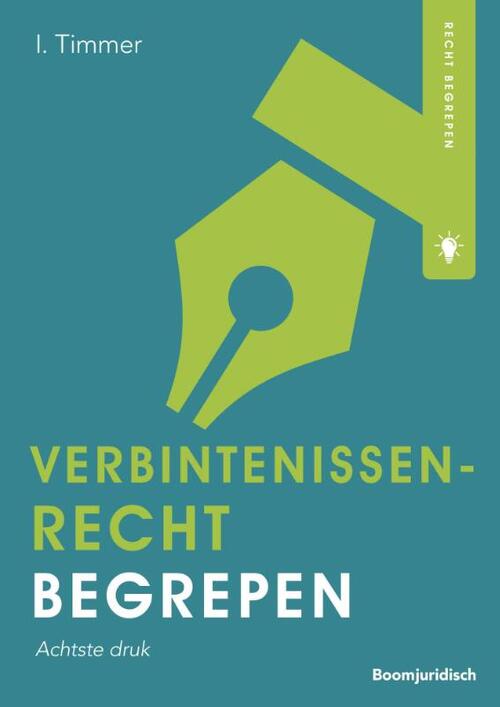 Verbintenissenrecht begrepen -  I. Timmer (ISBN: 9789462909083)