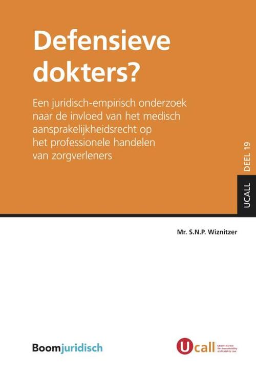 Defensieve dokters? -  S.N.P. Wiznitzer (ISBN: 9789462909571)