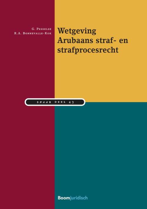 Wetgeving Arubaans straf- en strafprocesrecht -  G. Pesselse, R. Bonnevalle-Kok (ISBN: 9789462909649)