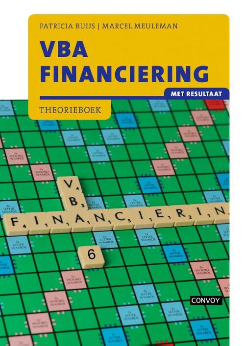 VBA Financiering met resultaat -  M. Meuleman, P.F.H. Buijs (ISBN: 9789463171076)