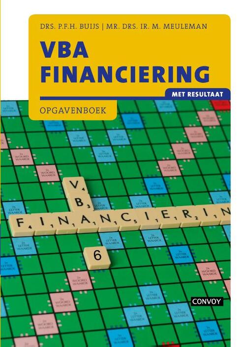 VBA Financiering met resultaat -  M. Meuleman, P.F.H. Buijs (ISBN: 9789463171083)