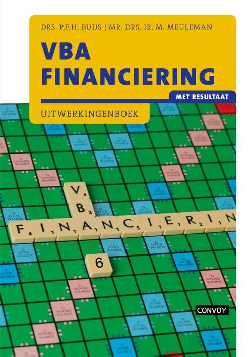 VBA Financiering met resultaat -  M. Meuleman, P.F.H. Buijs (ISBN: 9789463171090)