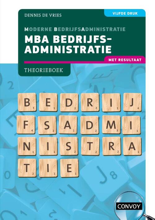 MBA Bedrijfsadministratie met resultaat -  D. de Vries (ISBN: 9789463173773)