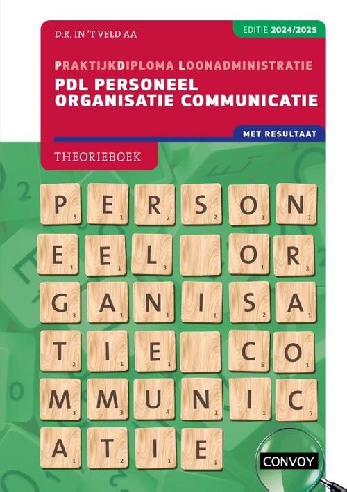 PDL Personeel Organisatie Communicatie -  D.R. in 't Veld (ISBN: 9789463174541)