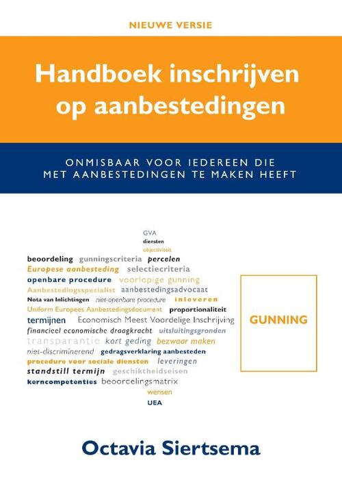 Handboek Inschrijven Op Aanbestedingen -  Octavia Siertsema (ISBN: 9789463454292)