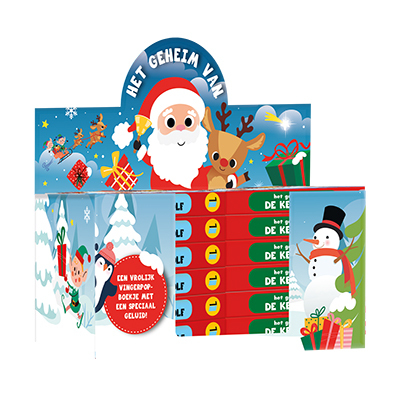 Display vingerpopboekjes Kerst -   (ISBN: 9789463548823)