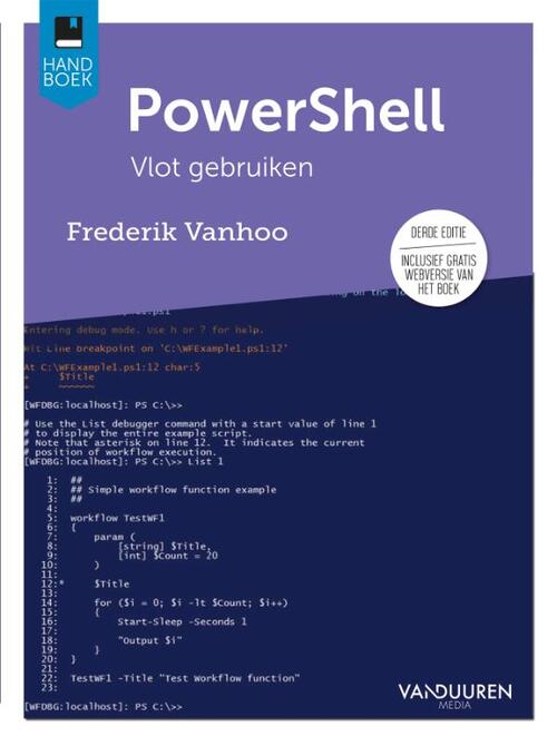 PowerShell -  Frederik Vanhoo (ISBN: 9789463563574)