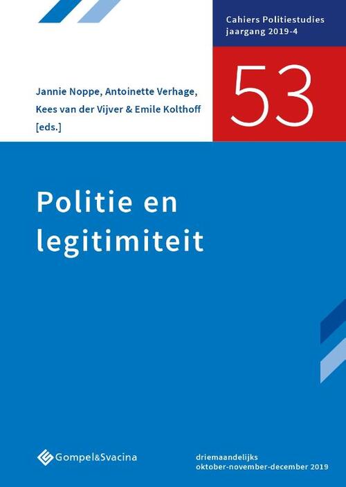 Politie En Legitimiteit, Gompel & Svacina | Boek | 9789463711791 | Bruna