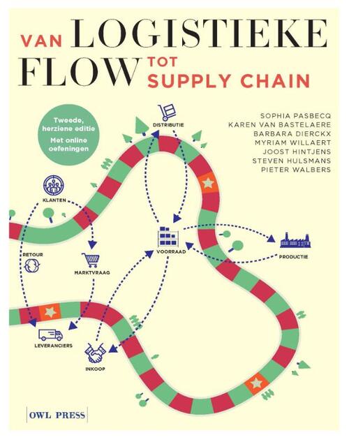 Van logistieke flow tot supply chain -  Barbara Dierickx (ISBN: 9789463934640)