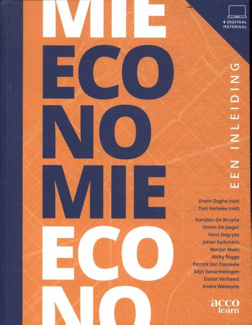 Economie, een inleiding -  Erwin Ooghe, Tom Verbeke (ISBN: 9789464146493)