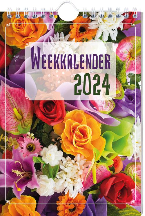 Bloemen weekkalender Spiraalgebonden 9789464325782 Bruna