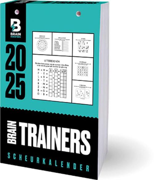 Braintrainers scheurkalender 2025, Interstat Boek 9789464326895