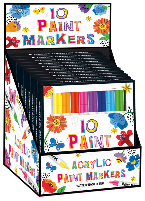 Display 10 x 10 Paint Markers Box -  Interstat (ISBN: 9789464327694)