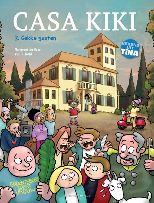 Margreet de Heer Casa Kiki 3 Gekke gasten -   (ISBN: 9789464860566)