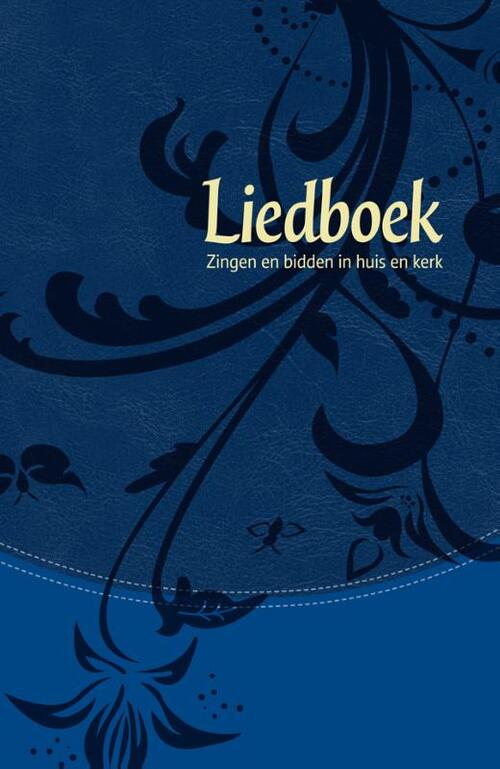 Liedboek - blauw kunstleer -   (ISBN: 9789491575037)