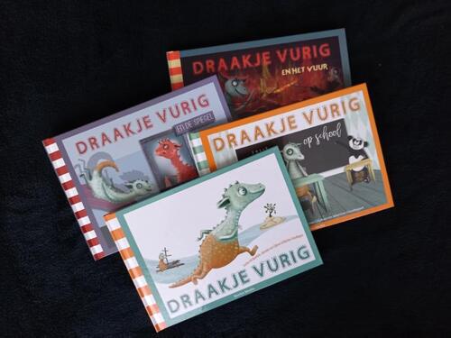 Draakje Vurig set 4 delen -  Janneke van Olphen, Josina Intrabartolo (ISBN: 9789491687952)