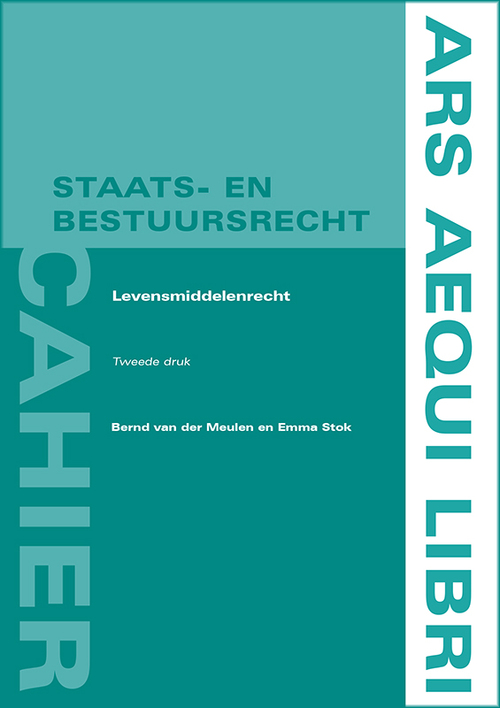 Levensmiddelenrecht -  Bernd van der Meulen (ISBN: 9789492766304)