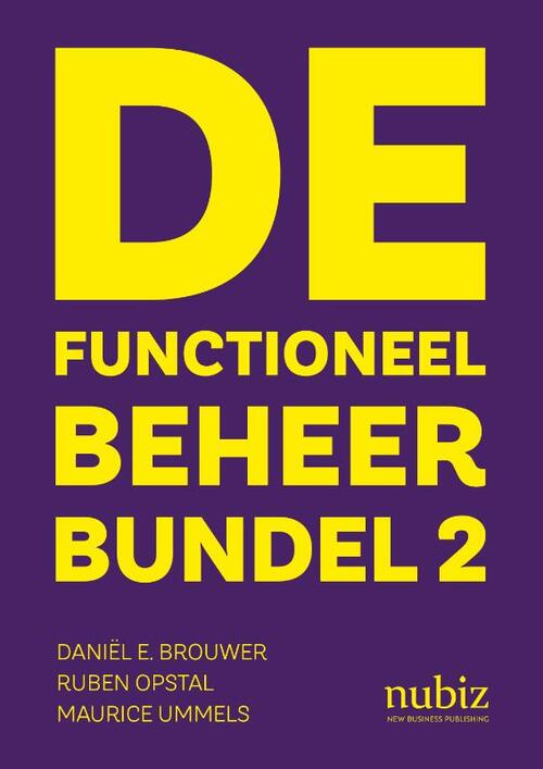 De functioneel beheer bundel 2 -  Daniël E. Brouwer, Maurice Ummels, Ruben Opstal (ISBN: 9789492790491)