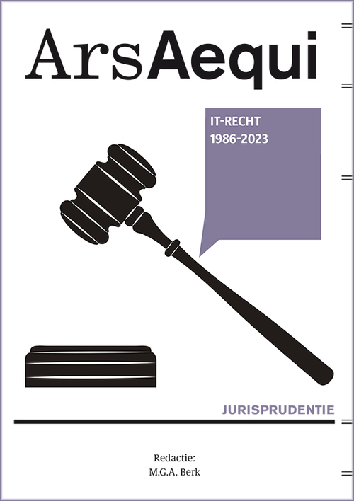 Jurisprudentie IT-recht 1986-2023, Ars Aequi Libri Pod | Boek ...