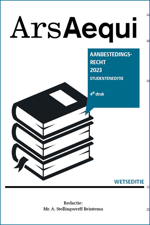 Aanbestedingsrecht 2023 - Studenteneditie | Boek | 9789493199927 | Bruna