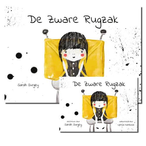 De zware rugzak kamishibai vertelplaten + boek -  Larisa Ivankovic, Sarah Surgey (ISBN: 9789493200746)