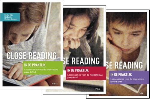 Close Reading in de praktijk, SET VAN 3 -  Dortie Mijs, Ebelien Nieman, Liz Bunte (ISBN: 9789493209008)