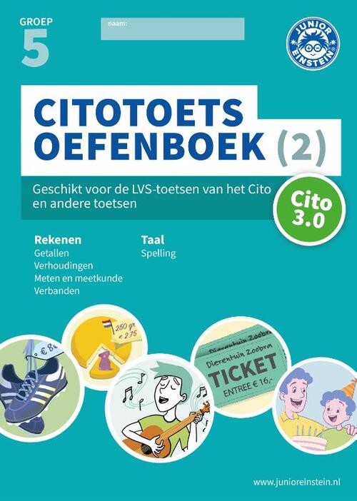 Citotoets Oefenboek Deel Groep Junior Einstein Boek Bruna