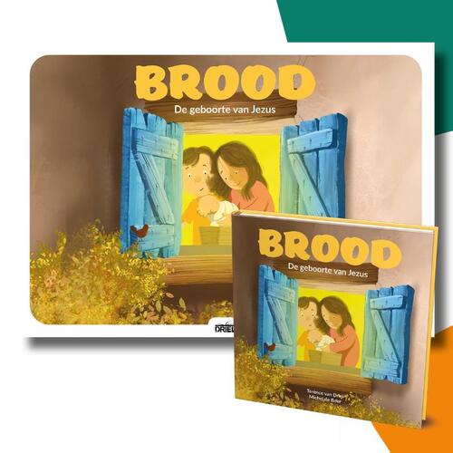 Brood - kamishibai vertelplaten + boek -  Terènce van Driel (ISBN: 9789493341340)