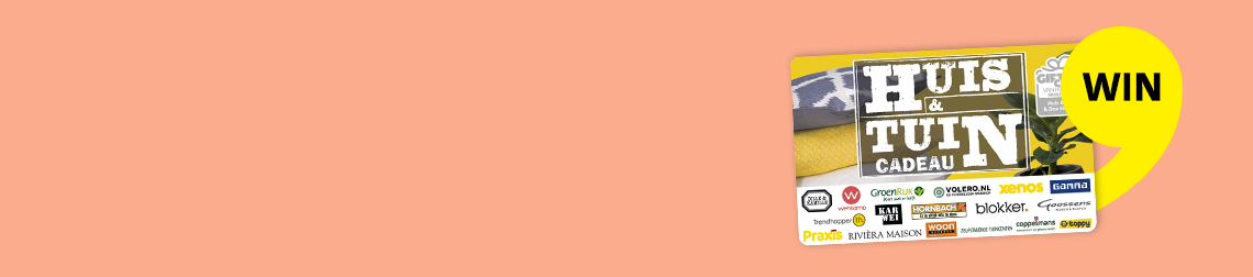 Maak kans op €1.000 voor je droomhuis